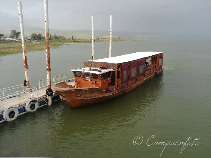 Boat As Used 2000 Years Ago On Lake Tiberias