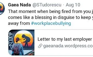 Letter To My Last Employer #nomore #workplacebullying