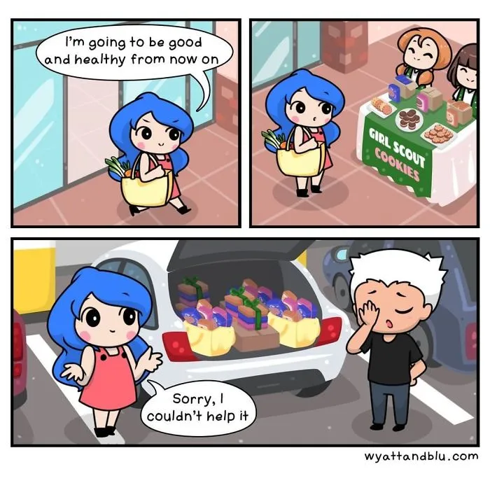 My 40 Wholesome And Funny Comics Inspired By My Relationship With My Fiancé