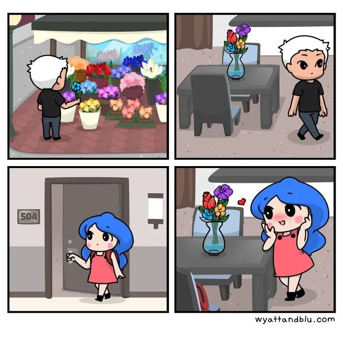 My 40 Wholesome And Funny Comics Inspired By My Relationship With My Fiancé