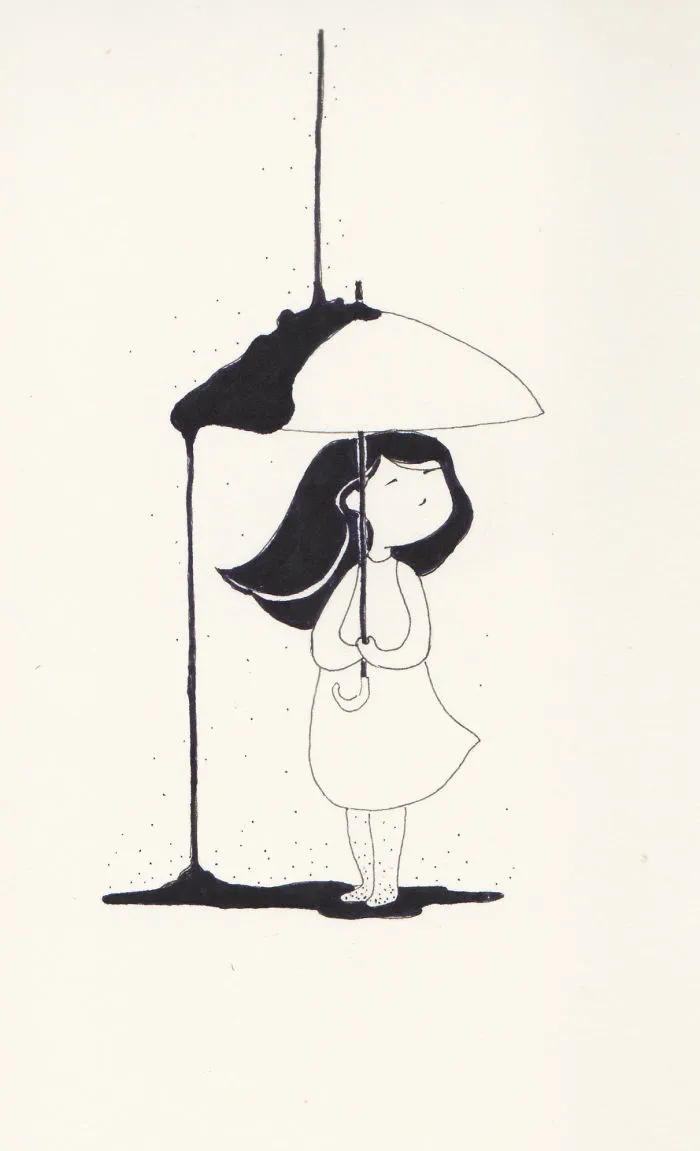 Whenever I Was Having An Anxiety Attack, I Started Drawing, Here Are 35 Of My Doodles