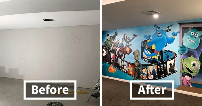I Transformed A Plain Theater Room Into A Movie Lover's Dream In 26 Days