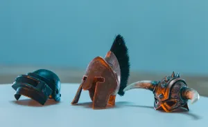 Miniature Helmets - Made Of Copper Caps