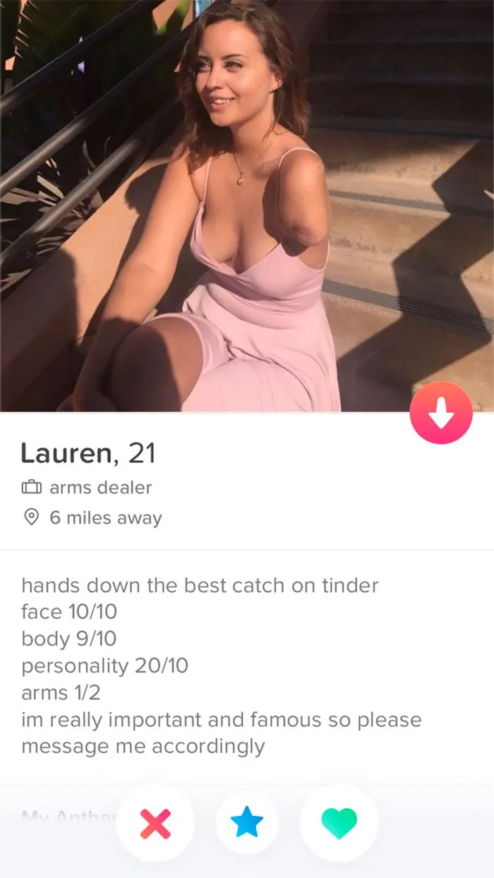 12 Funny Tinder Bios From Amputees Who Did Not Lose Their Sense Of Humor