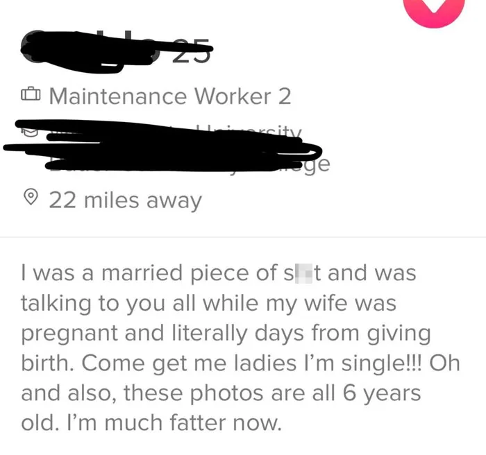 26 Times Cheaters Got Exposed On Tinder When Their Partners Edited Their Profiles