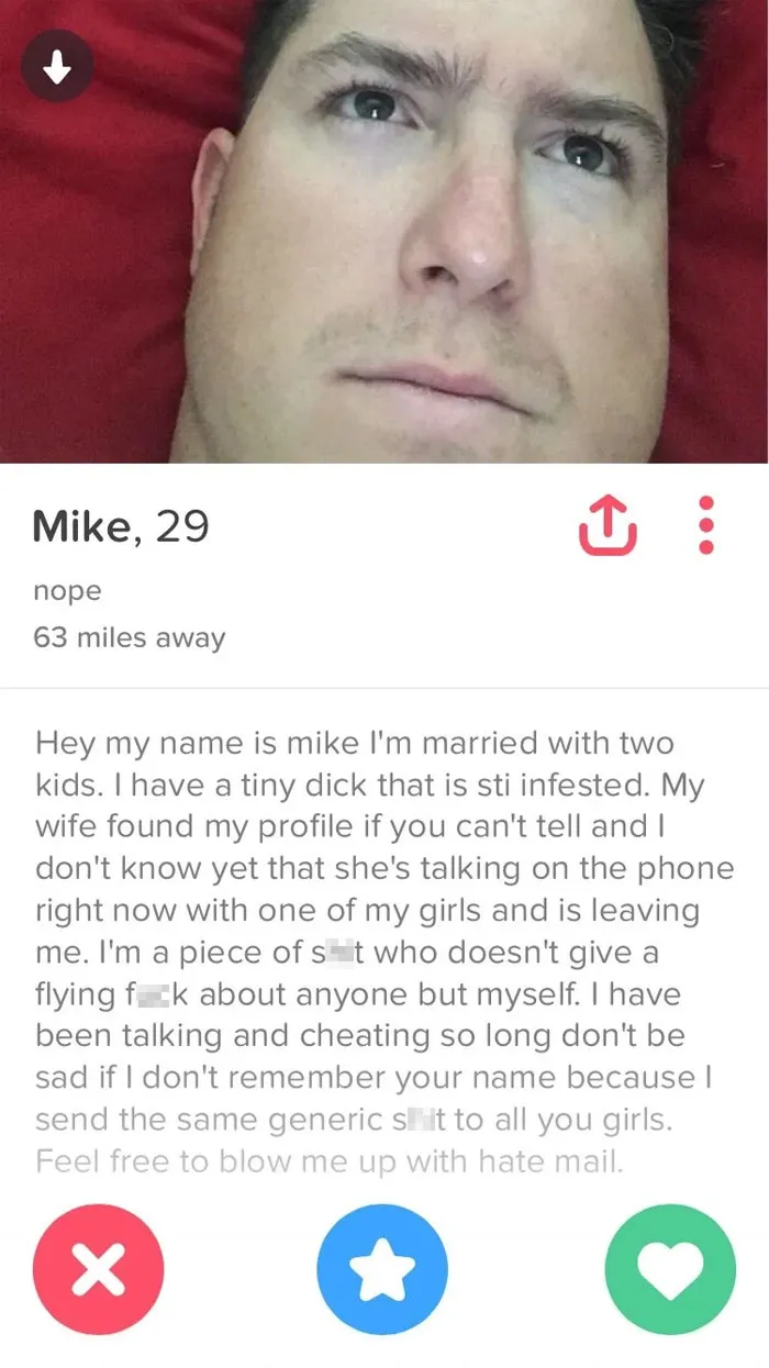 26 Times Cheaters Got Exposed On Tinder When Their Partners Edited Their Profiles