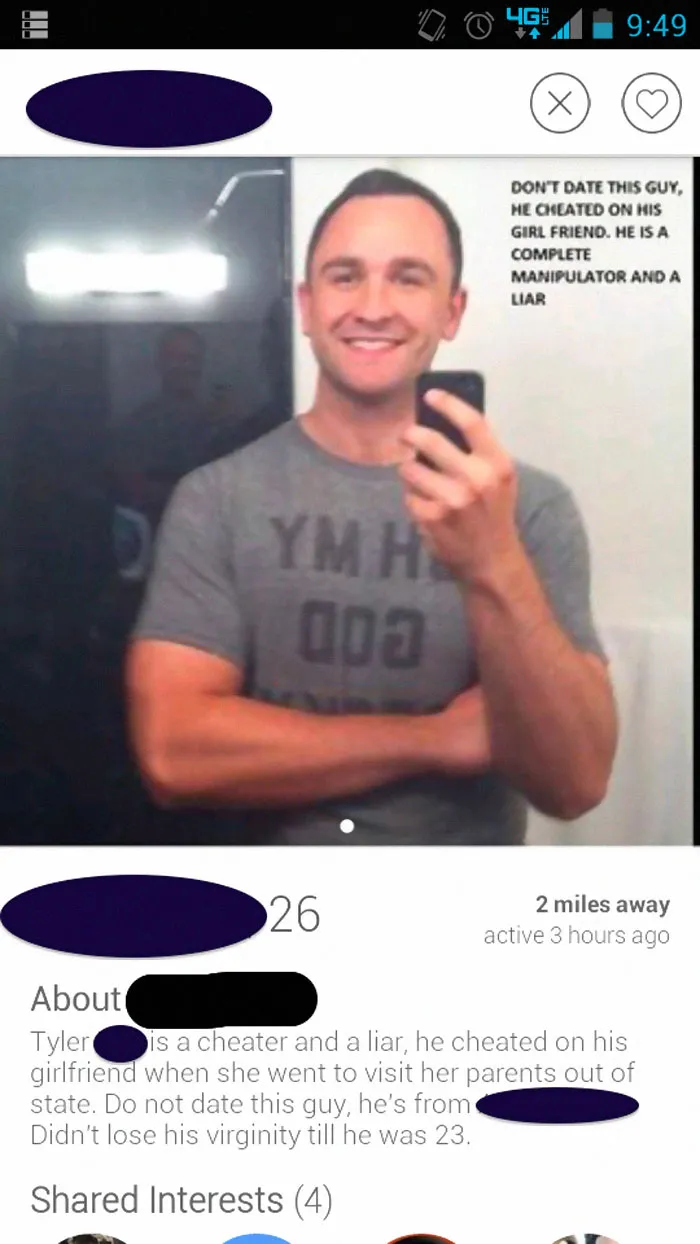 26 Times Cheaters Got Exposed On Tinder When Their Partners Edited Their Profiles