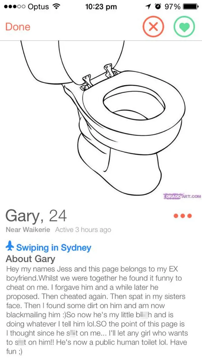 26 Times Cheaters Got Exposed On Tinder When Their Partners Edited Their Profiles