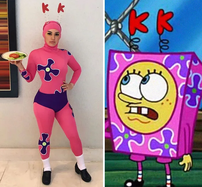 Bob Esponja disfrazado
