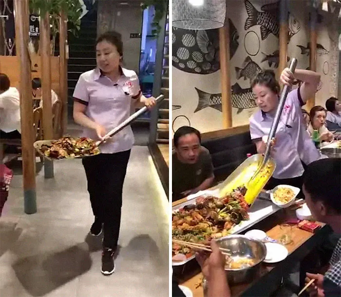 Your Food Directly From The Shovel To The Table
