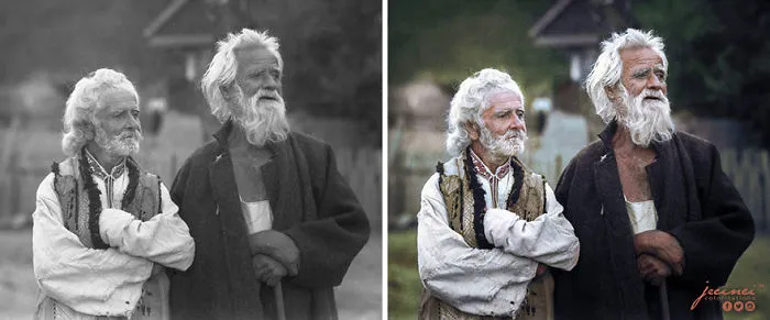 Two Romanian Peasants, 1928