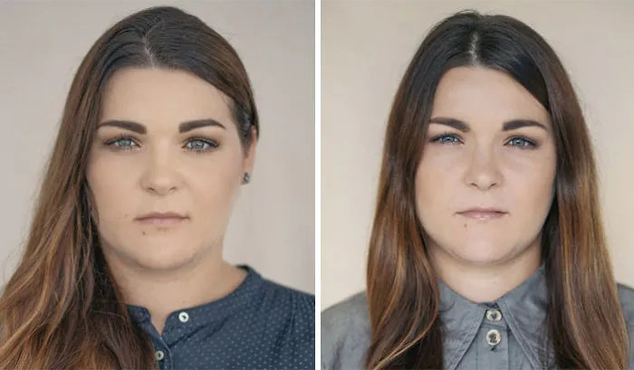 33 Mujeres fotografiadas antes y después de ser madres
