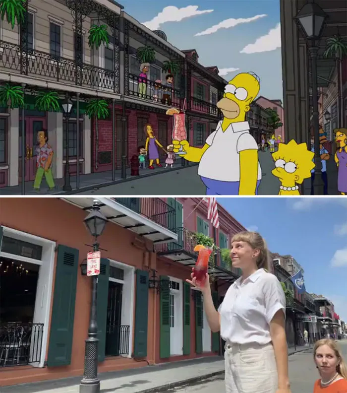 Two Swiss Tourists Recreate ‘The Simpsons’ Episode Of Homer’s Food Tour In 54 New Orleans Restaurants Shot For Shot