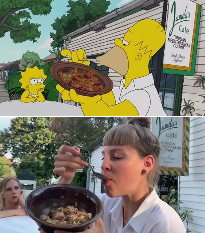 Two Swiss Tourists Recreate ‘The Simpsons’ Episode Of Homer’s Food Tour In 54 New Orleans Restaurants Shot For Shot