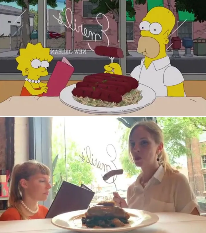 Two Swiss Tourists Recreate ‘The Simpsons’ Episode Of Homer’s Food Tour In 54 New Orleans Restaurants Shot For Shot