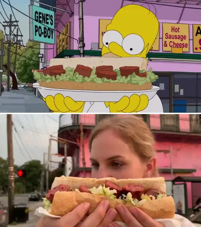 Two Swiss Tourists Recreate ‘The Simpsons’ Episode Of Homer’s Food Tour In 54 New Orleans Restaurants Shot For Shot