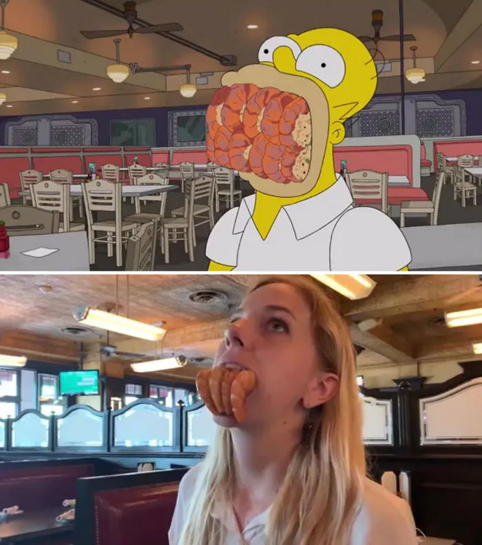 Two Swiss Tourists Recreate ‘The Simpsons’ Episode Of Homer’s Food Tour In 54 New Orleans Restaurants Shot For Shot
