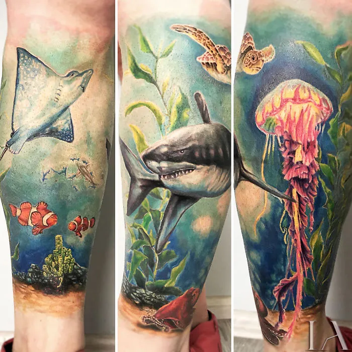 Animal Tattoos By Turkish Tattoo Artist