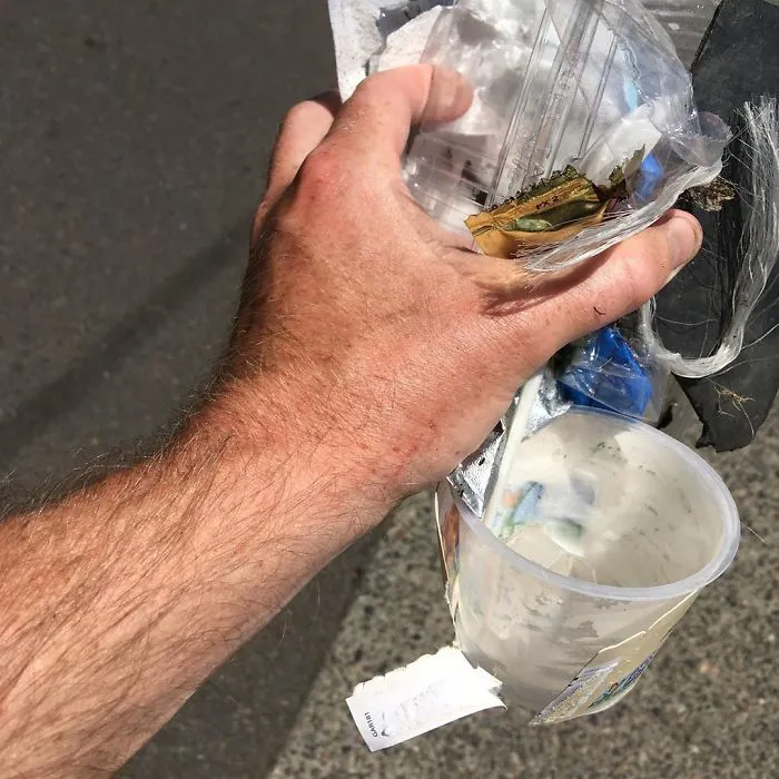 This Guy Posts Trash He Picks Up And It's The Only Instagram Worth Following