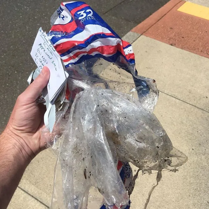 This Guy Posts Trash He Picks Up And It's The Only Instagram Worth Following