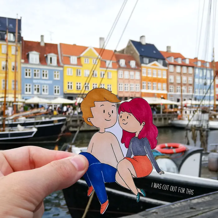 I Made 20 Paper Cutouts That Tell My Travel And Life Stories For Me
