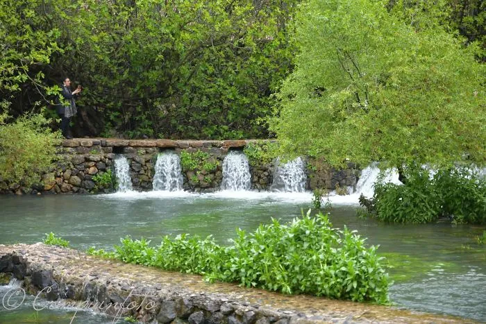 The Source Of The Jordan Near Banias