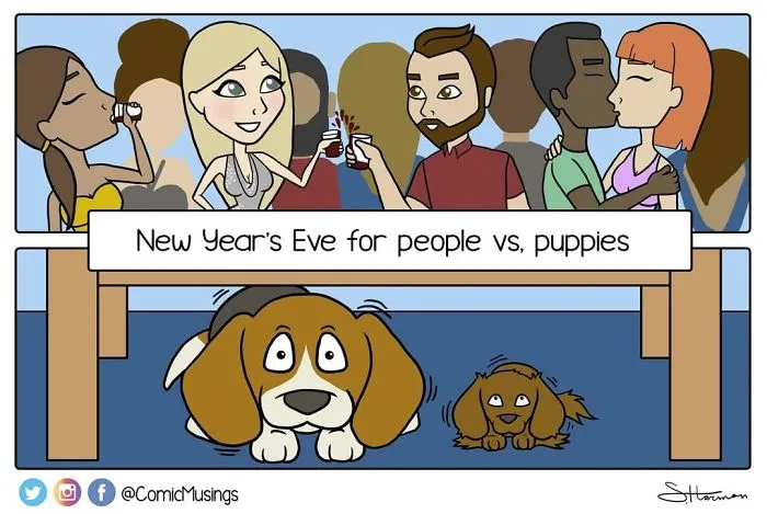 Take A Moment To Think Of Your Puppies Who Probably Think The World Is Ending