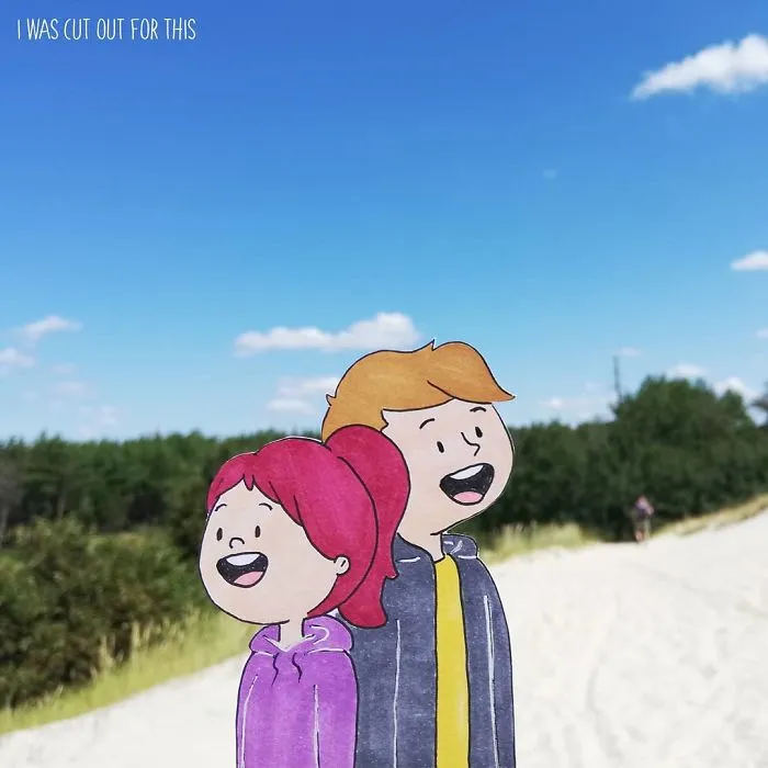 I Made 20 Paper Cutouts That Tell My Travel And Life Stories For Me