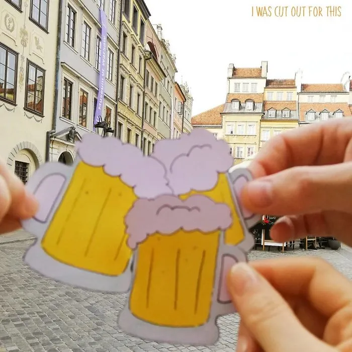 I Made 20 Paper Cutouts That Tell My Travel And Life Stories For Me