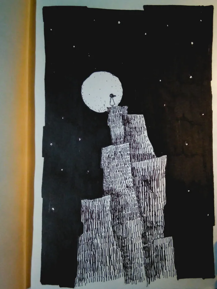 Whenever I Was Having An Anxiety Attack, I Started Drawing, Here Are 35 Of My Doodles