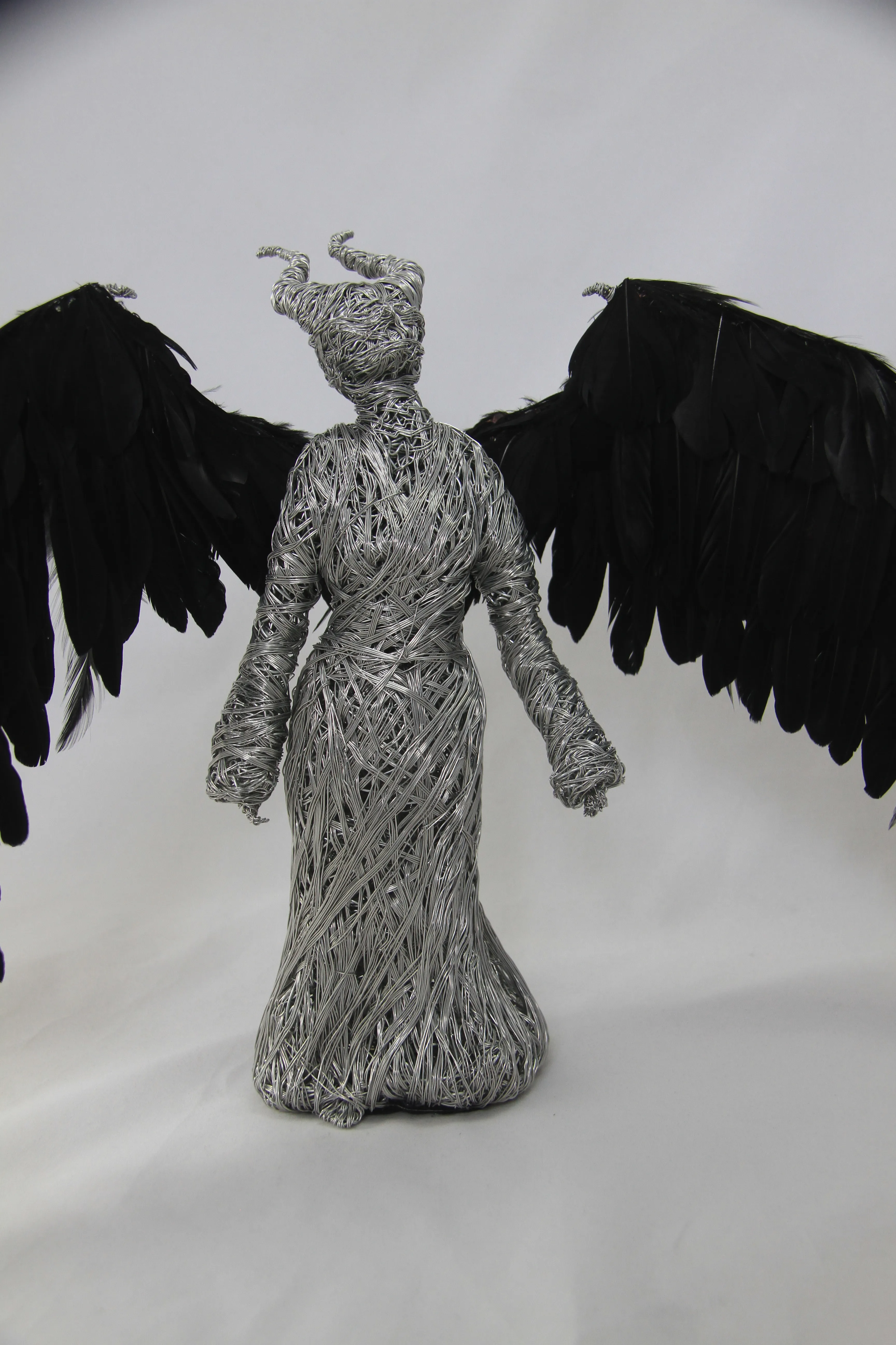 This Feather Winged Fairy I Made With Real Feathers And Aluminium Wire