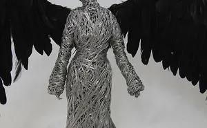 This Feather Winged Fairy I Made With Real Feathers And Aluminium Wire
