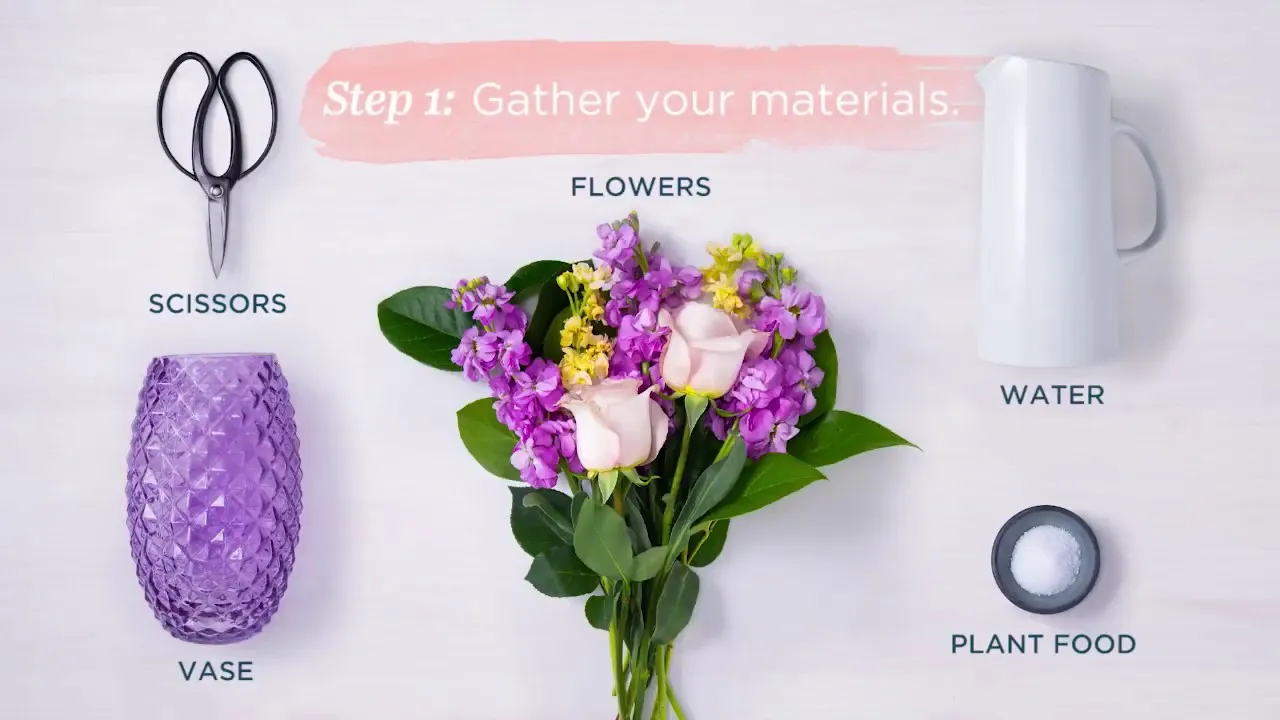 How To Arrange Flowers In 9 Easy Steps