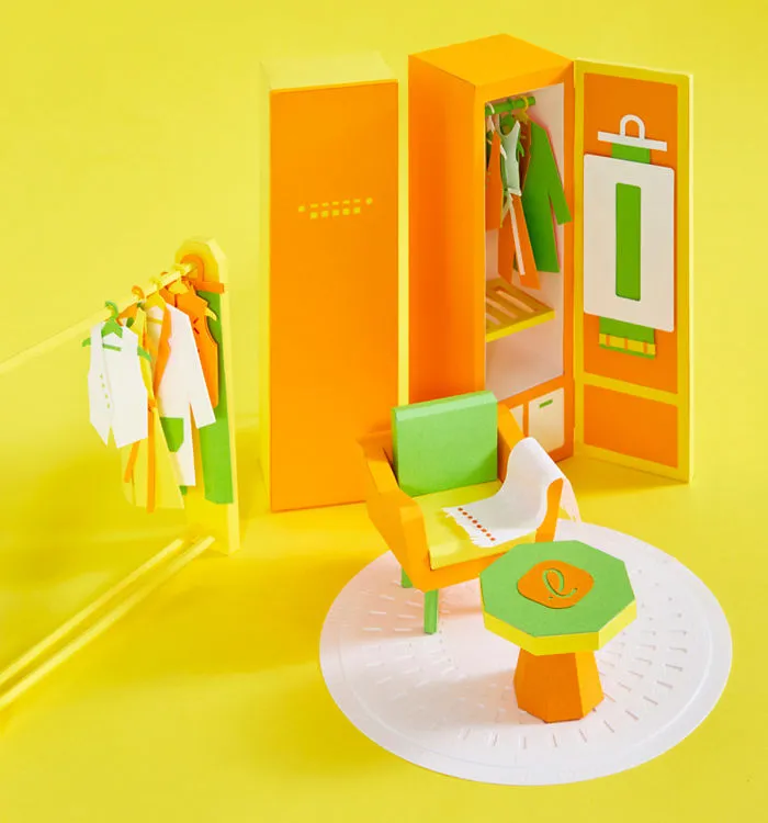 Korean Artist Meticulously Crafts Sculptures Of Everyday Meals And Household Objects Out Of Colorful Paper