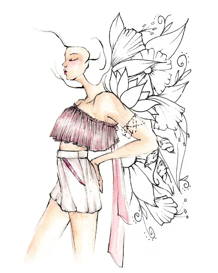 Woman In Bloom