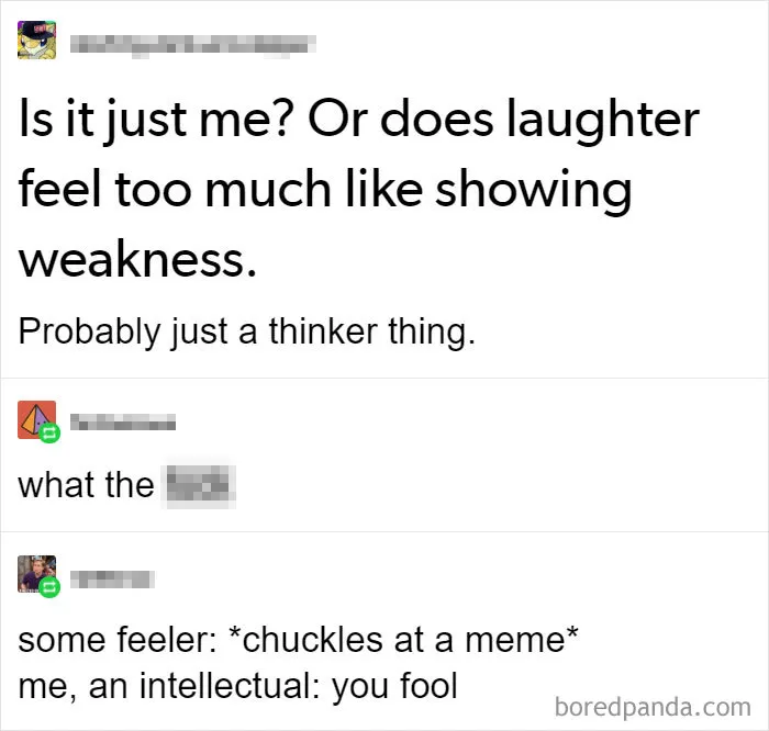 Only Us Thinkers Would Understand