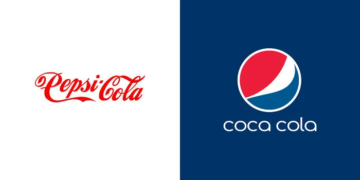 We Made 10 Confusing Pics That Mix Up Famous Rival Brand Logos