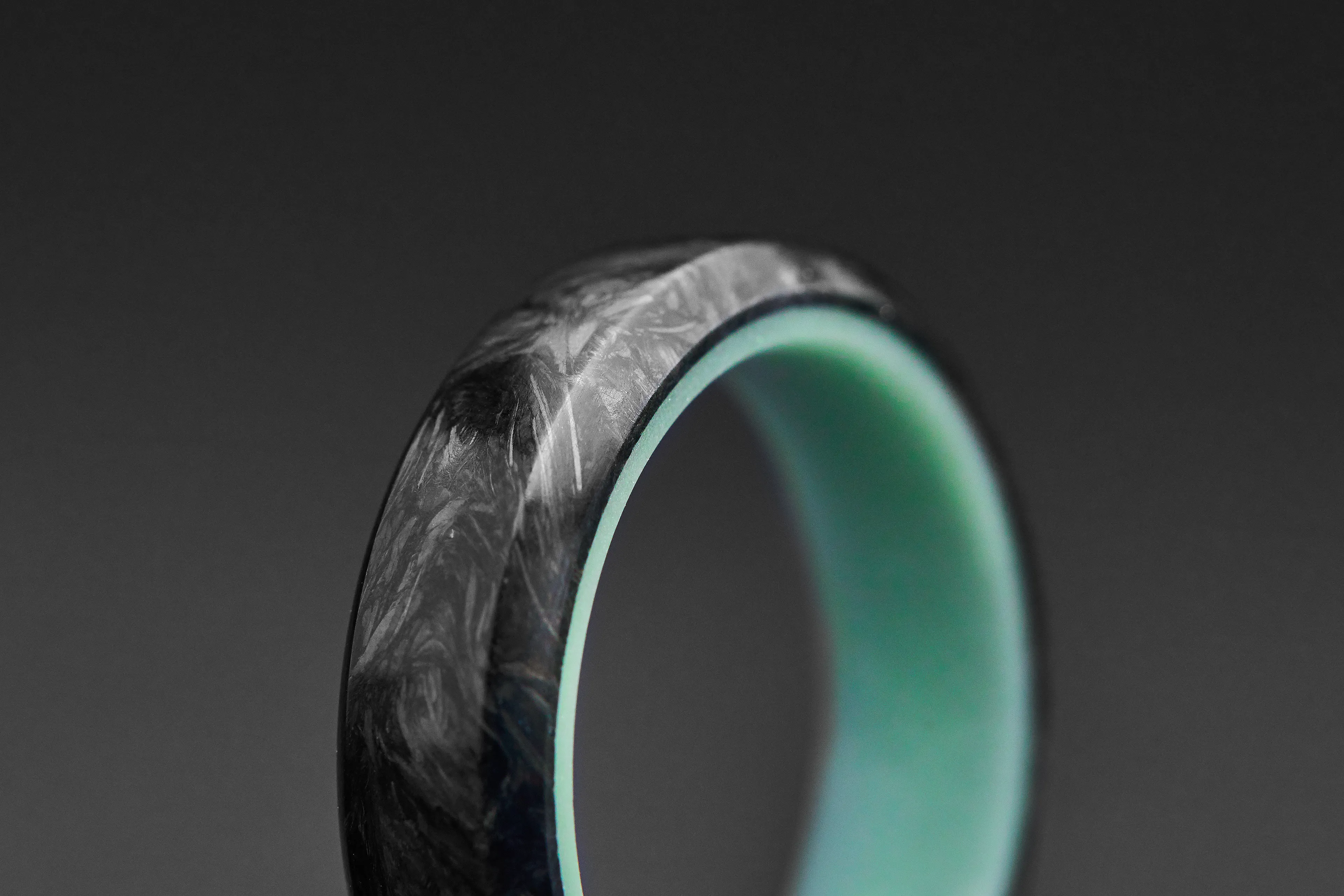 I Combine Different Composite Materials To Form High Tech Jewelry Made From Forged Carbon Fiber. The Forged Carbon Fiber Technology Was First Developed By Lamborghini And Offers A Unique Honed Marble Look.