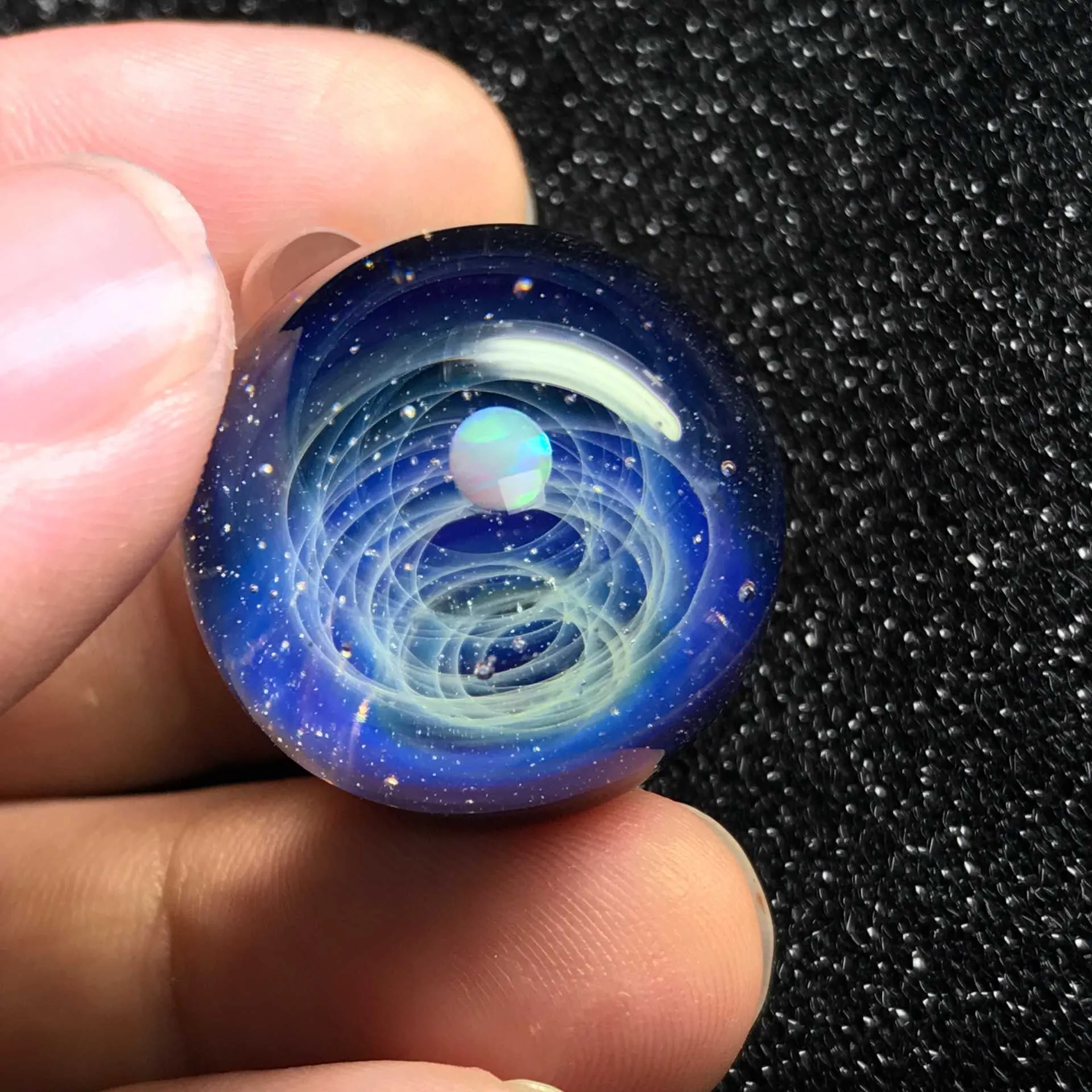 Galaxy Pendant Rainbow Shine Of Space