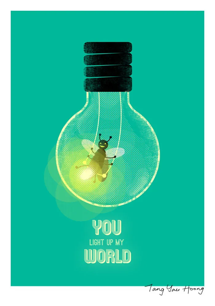 "You Light Up My World"