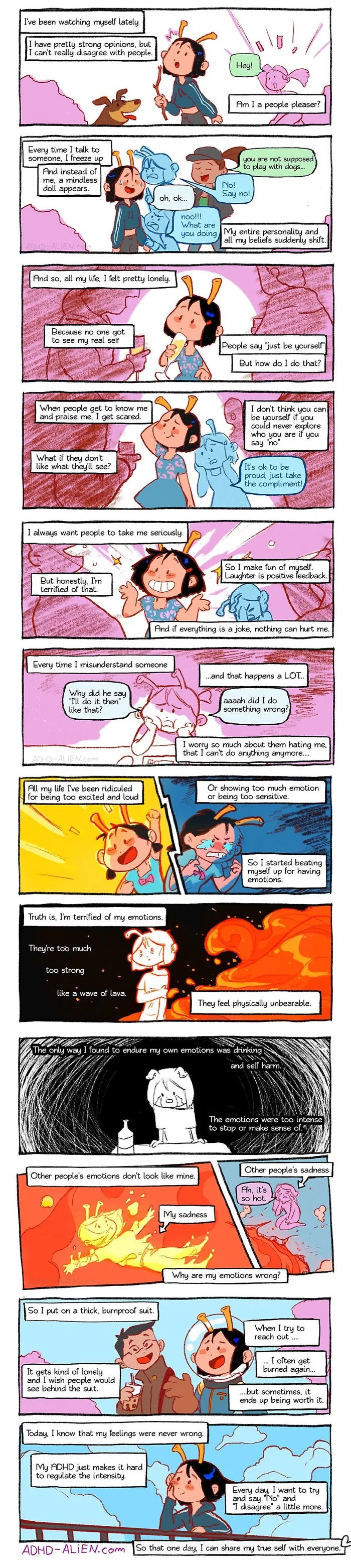 21 Comics About ADHD By A 29-Year-Old Artist That Only Got The Right Diagnosis A Year Ago