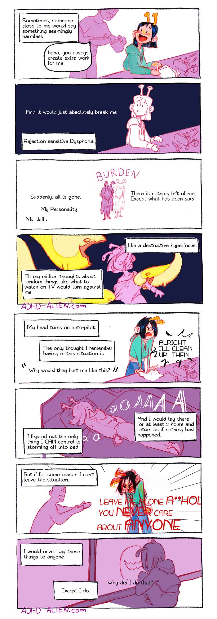 21 Comics About ADHD By A 29-Year-Old Artist That Only Got The Right Diagnosis A Year Ago