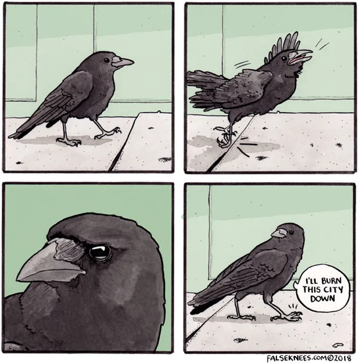 30 Funny Animal Comics That Show What Is Really Happening Out In The Wild By 'False Knees'