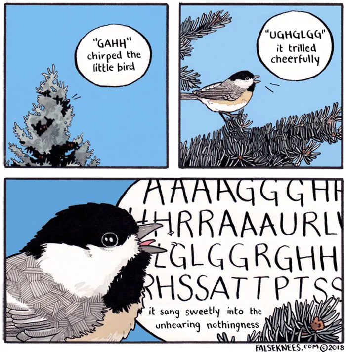 30 Funny Animal Comics That Show What Is Really Happening Out In The Wild By 'False Knees'