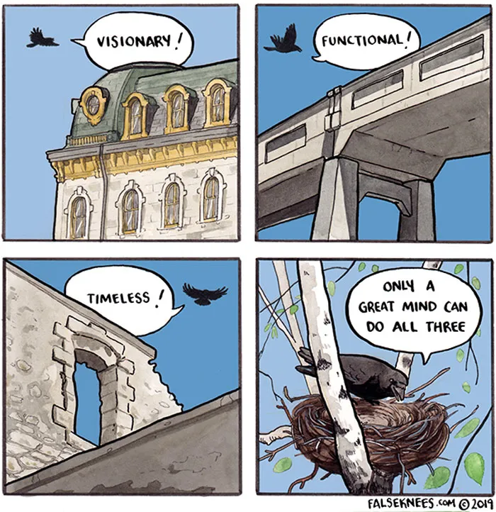 30 Funny Animal Comics That Show What Is Really Happening Out In The Wild By 'False Knees'