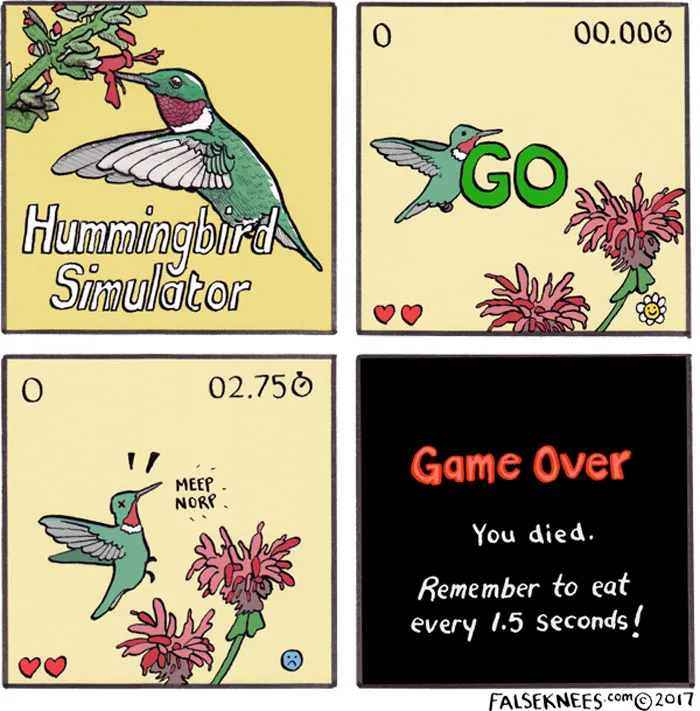 30 Funny Animal Comics That Show What Is Really Happening Out In The Wild By 'False Knees'