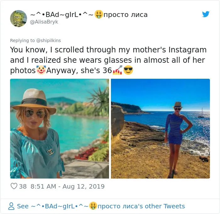 Esta hija presume de lo guapa que es su madre y da comienzo sin querer a un hilo viral (33 imágenes)