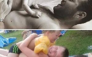 30 Hilarious Before And After Photos Of How Life Changes After Having Kids