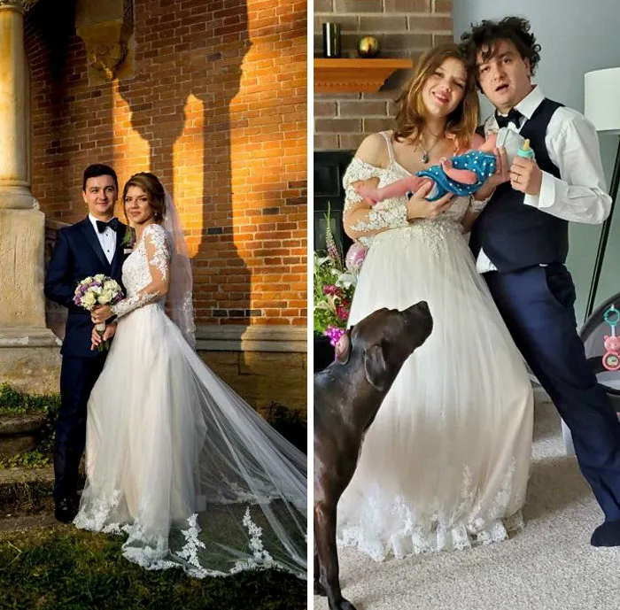 Foto de nuestro primer aniversario de boda