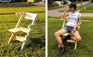 This Dad Just Built His Bisexual Daughter A ‘Bi-Chair’ And The Internet Loves It